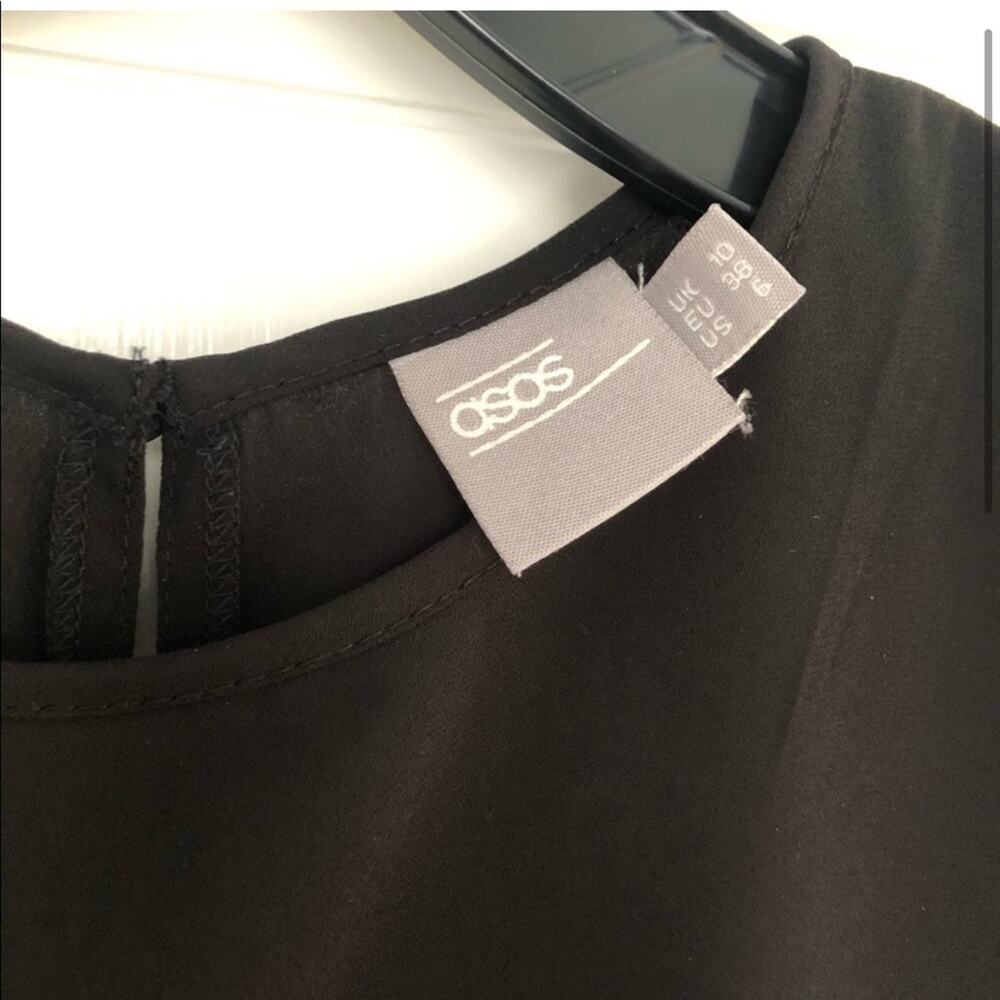 ASOS drop waist mini dress